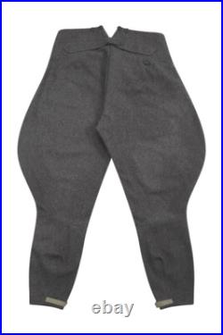 WW2 German Heer / Elite Officer Stone Grey Wool Breeches