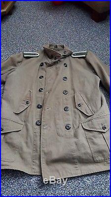WW2 German Heer Gebirgsjager Mountain Troop Wind Jacket with shoulder boards patch