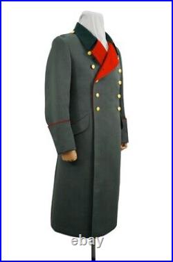 WW2 German Heer General Fieldgrey Gabardine Greatcoat With Pipe