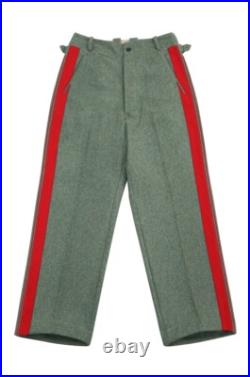 WW2 German Heer General Fieldgrey Wool Straight Trousers