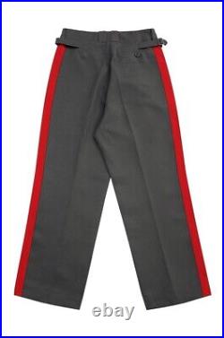 WW2 German Heer General Stone Grey Gabardine Straight Trousers