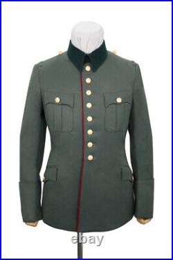 WW2 German Heer M27 General Gabardine piped service tunic I M