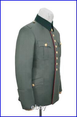 WW2 German Heer M27 General Gabardine piped service tunic I M
