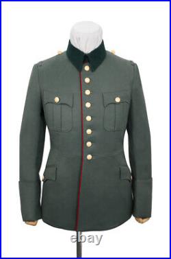 WW2 German Heer M27 General Gabardine piped service tunic jacket II