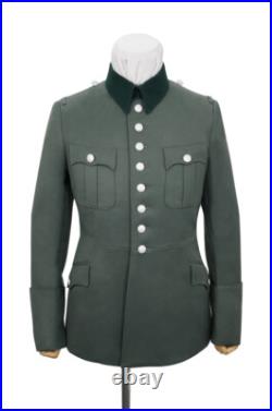 WW2 German Heer M27 Officer Gabardine service tunic Jacket II