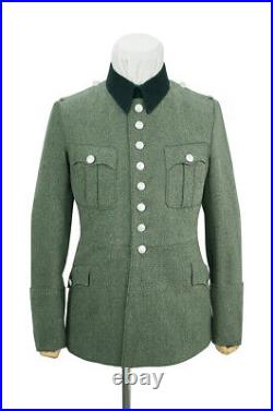 WW2 German Heer M27 Officer Wool service tunic Jacket II