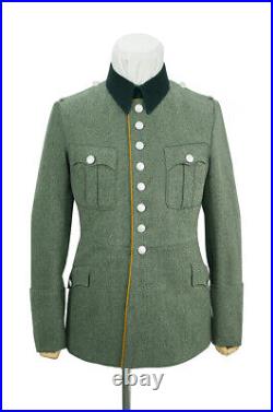 WW2 German Heer M27 Officer cavalry / recon Wool piped service tunic II