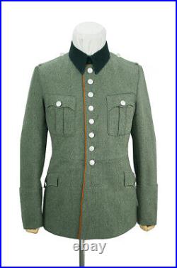 WW2 German Heer M27 Officer field police Wool piped service tunic II XL