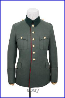 WW2 German Heer M28 General Gabardine piped service tunic jacket I