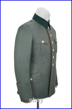 WW2 German Heer M28 General Gabardine piped service tunic jacket I S