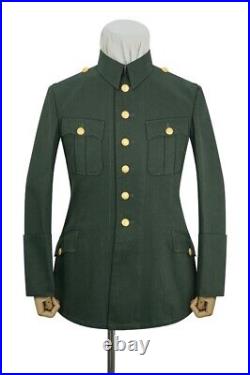 WW2 German Heer M28 General Summer HBT Service Tunic Jacket