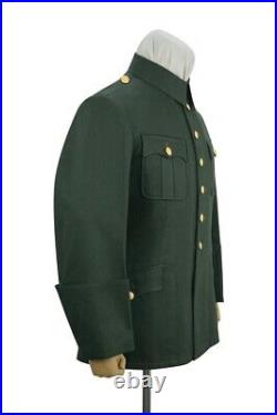 WW2 German Heer M28 General Summer HBT Service Tunic Jacket