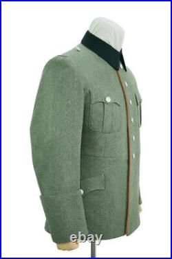 WW2 German Heer M28 Officer field police Wool piped service tunic II XL