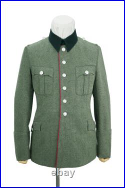 WW2 German Heer M28 Officer panzer Wool piped service tunic I