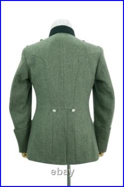 WW2 German Heer M28 Officer panzer Wool piped service tunic I