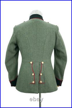WW2 German Heer M35 General waffenrock Wool piped dress tunic