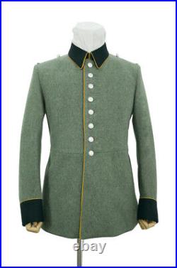 WW2 German Heer M35 signal Officer waffenrock Wool piped tunic