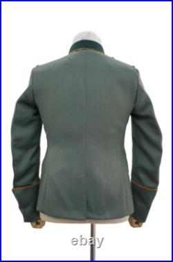 WW2 German Heer M36 Officer field police Gabardine piped service tunic