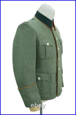 WW2 German Heer M36 Officer field police Wool piped service tunic XL