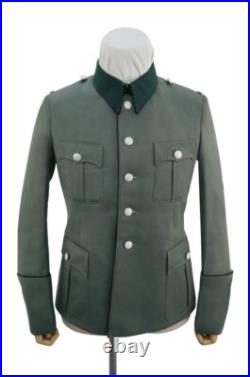 WW2 German Heer M36 Officer pioneer Gabardine piped service tunic