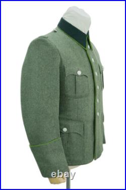 WW2 German Heer M41 Officer mountainer Wool piped service tunic