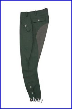 WW2 German Heer M44 HBT Reed Green Mounted Troops Riding Breeches I