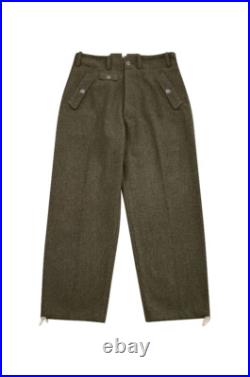 WW2 German Heer M44 brown wool trousers
