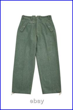 WW2 German Heer M44 field grey wool trousers