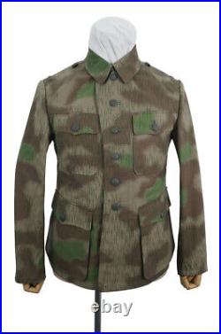 WW2 German Heer Marsh Sumpfsmuster 44 Splinter Color Camo M42 field tunic WW2 German Heer Marsh Sumpfsmuster 44 Splinter Color Camo M42 field tunic