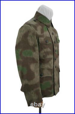 WW2 German Heer Marsh Sumpfsmuster 44 Splinter Color Camo M42 field tunic WW2 German Heer Marsh Sumpfsmuster 44 Splinter Color Camo M42 field tunic