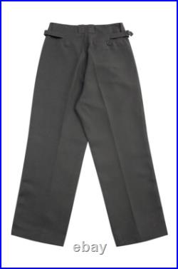 WW2 German Heer Officer Stone Grey Gabardine Straight Trousers
