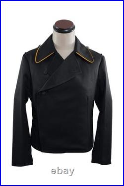 WW2 German Heer Recon Panzer Black Gabardine Wrap/Jacket