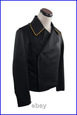 WW2 German Heer Recon Panzer Black Gabardine Wrap/Jacket