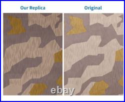 WW2 German Heer Splinter 41 Brown Variation Camo panzer wrap jacket type I