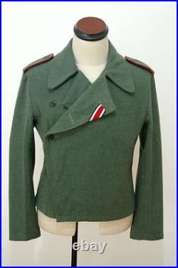 WW2 German Heer assault gunner field wool wrap/jacket