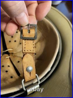 WW2 German Helmet Size 68 Shell with size 60 Liner Camouflaged