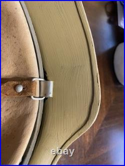 WW2 German Helmet Size 68 Shell with size 60 Liner Camouflaged