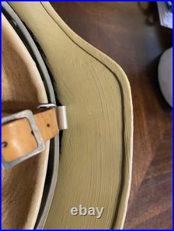 WW2 German Helmet Size 68 Shell with size 60 Liner Camouflaged