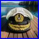 WW2 German Kreigsmarine Navy Admiral Captains Officer Uboat Visor Hat Cap Sz 58