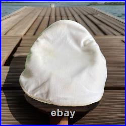 WW2 German Kreigsmarine Navy Admiral Captains Officer Uboat Visor Hat Cap Sz 58