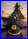 WW2 German Kreigsmarine Navy Captains Officers Uboat Visor Hat Cap Sz 59