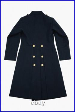 WW2 German Kriegsmarine General Officer Navy Blue Wool Frock Coat WW2 German Kriegsmarine General Officer Navy Blue Wool Frock Coat