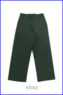 WW2 German Kriegsmarine Green HBT Drill trousers Klapphose