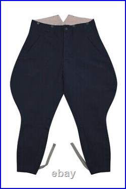 WW2 German Kriegsmarine Navy Blue Gabardine Breeches