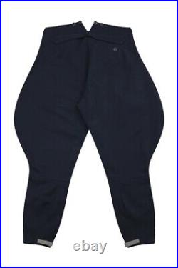 WW2 German Kriegsmarine Navy Blue Gabardine Breeches