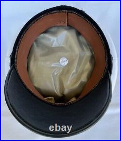 WW2 German Kriegsmarine Navy U-boat Admiral Officers Visor Hat Cap Sz 58