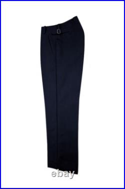 WW2 German Kriegsmarine Officer/General Navy Blue Gabardine Straight Trousers