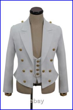 WW2 German Kriegsmarine Officers White Gabardine Mess Dress & Vest