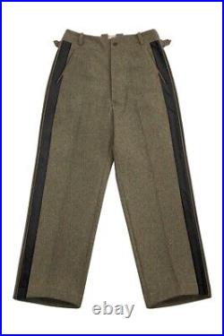 WW2 German Labour Service General Wool Straight Trousers