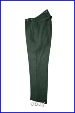 WW2 German Labour Service Summer HBT Green Drill Service Trousers